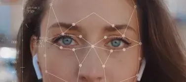 woman biometric face